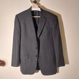 Cashmere Blend Flannel Blazer